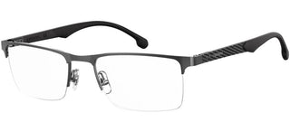 Carrera CARRERA 8846 men Ruthenium Geometric Eyeglasses