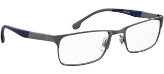 Carrera CARRERA 8849 men Ruthenium Geometric Eyeglasses