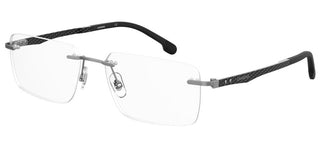 Carrera CARRERA 8853 men Ruthenium Geometric Eyeglasses