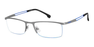 Carrera CARRERA 8901 men Grey Geometric Eyeglasses