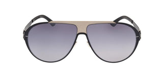 ic!berlin CARSON IC0002 unisex Black Shield Sunglasses