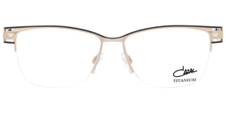 Cazal Cazal 1262 Unisex Gold Squared Eyeglasses