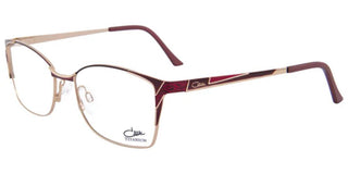 Cazal Cazal 1268 Unisex Red Squared Eyeglasses