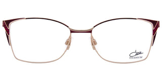 Cazal Cazal 1268 Unisex Red Squared Eyeglasses