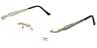 Cazal CAZAL 1284 unisex Gold Rectangle Eyeglasses