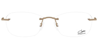 Cazal CAZAL 1284 unisex Gold Rectangle Eyeglasses