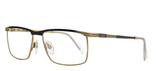 Cazal CAZAL 7085 unisex Gold Geometric Eyeglasses