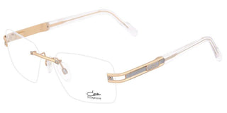 Cazal CAZAL 7103 unisex Gold Rectangle Eyeglasses