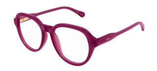 Chloé CC0015O JUNIOR children Violet Round Eyeglasses