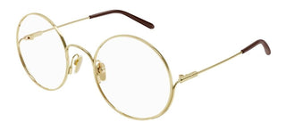 Chloé CC0017O unisex Gold Round Eyeglasses