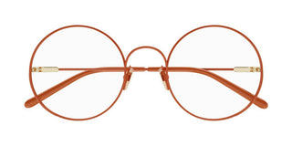 Chloé CC0017O unisex Orange Round Eyeglasses