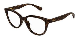 Chloé CC0021O JUNIOR children Havana Round Eyeglasses