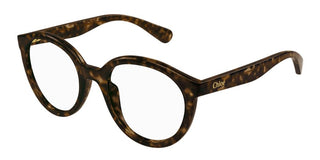 Chloé CC0022O JUNIOR children Havana Round Eyeglasses