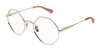 Chloé CC0023O JUNIOR children Gold Geometric Eyeglasses