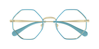 Chloé CC0023O JUNIOR children Gold Geometric Eyeglasses