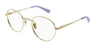 Chloé CC0024O JUNIOR children Gold Round Eyeglasses