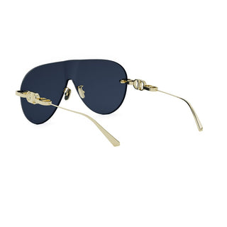 DIOR CD Chain M2U women Gold Pilot Sunglasses