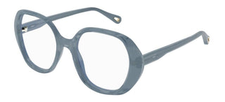 Chloé CH0053O women Blue Geometric Eyeglasses