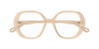 Chloé CH0053O women Brown Geometric Eyeglasses