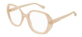 Chloé CH0053O women Brown Geometric Eyeglasses