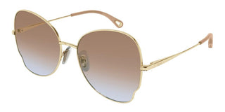 Chloé CH0094S women Gold Geometric Sunglasses