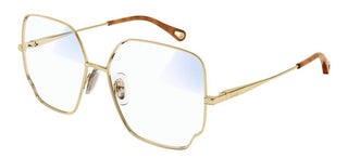 Chloé CH0096S women Gold Squared Sunglasses