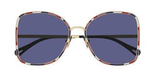 Chloé CH0101S women Gold Geometric Sunglasses