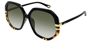 Chloé CH0105S women Black Oversize Sunglasses