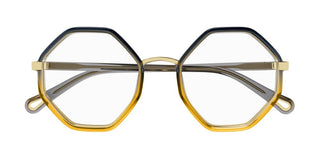 Chloé CH0132O women Yellow Geometric Eyeglasses