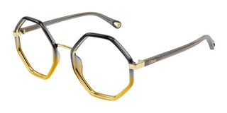 Chloé CH0132O women Yellow Geometric Eyeglasses