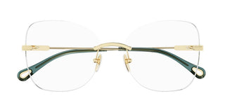 Chloé CH0136O women Gold Butterfly Eyeglasses