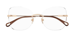 Chloé CH0136O women Gold Butterfly Eyeglasses