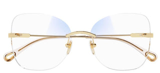 Chloé CH0136S women Gold Butterfly Sunglasses