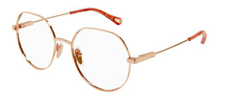 Chloé CH0137O women Rose gold Round Eyeglasses