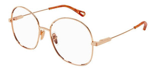 Chloé CH0138O women Rose gold Round Eyeglasses