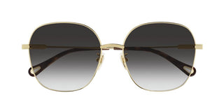 Chloé CH0139SA women Gold Geometric Sunglasses