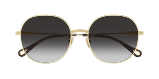 Chloé CH0140SA women Gold Geometric Sunglasses