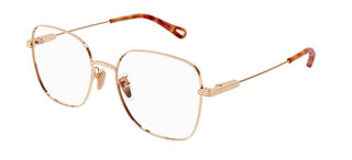 Chloé CH0141OA women Rose gold Geometric Eyeglasses