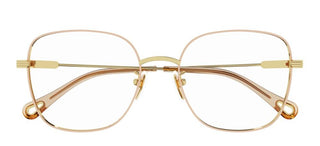 Chloé CH0141OA women Gold Geometric Eyeglasses