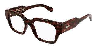 Chloé CH0150O women Havana Squared Eyeglasses