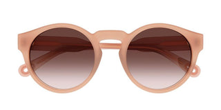 Chloé CH0158S women Brown Round Sunglasses