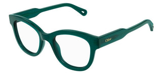 Chloé CH0162O women Green Squared Eyeglasses