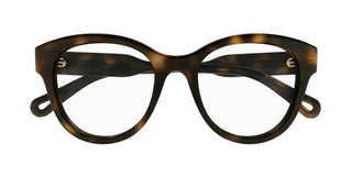 Chloé CH0163O women Havana Round Eyeglasses