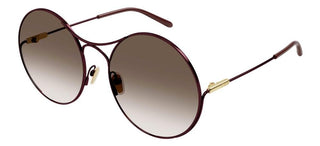 Chloé CH0166S women Red Round Sunglasses