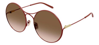 Chloé CH0166S women Pink Round Sunglasses