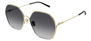 Chloé CH0169SA women Black Geometric Sunglasses