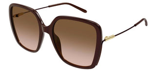 Chloé CH0173SA women Brown Oversize Sunglasses