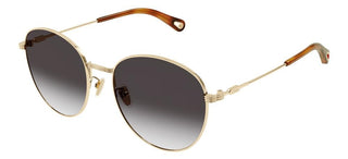 Chloé CH0181SK women Gold Round Sunglasses