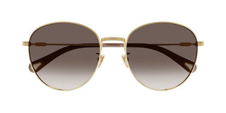 Chloé CH0181SK women Gold Round Sunglasses