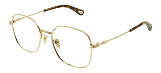 Chloé CH0182OK women Gold Geometric Eyeglasses